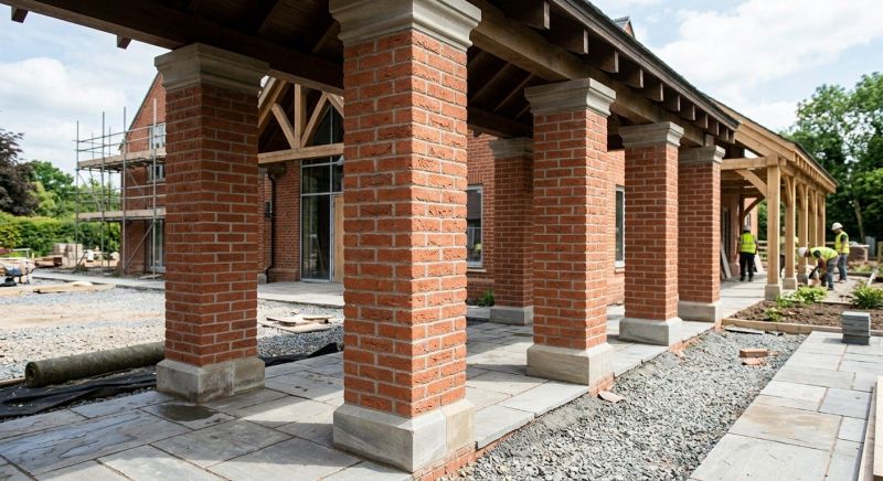 Brick Chimney Installation in Worcester, MA